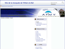 Tablet Screenshot of afmvilliers.fr